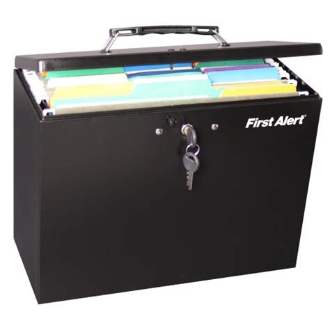 first alert steel file box|fire proof safety boxes bunnings.